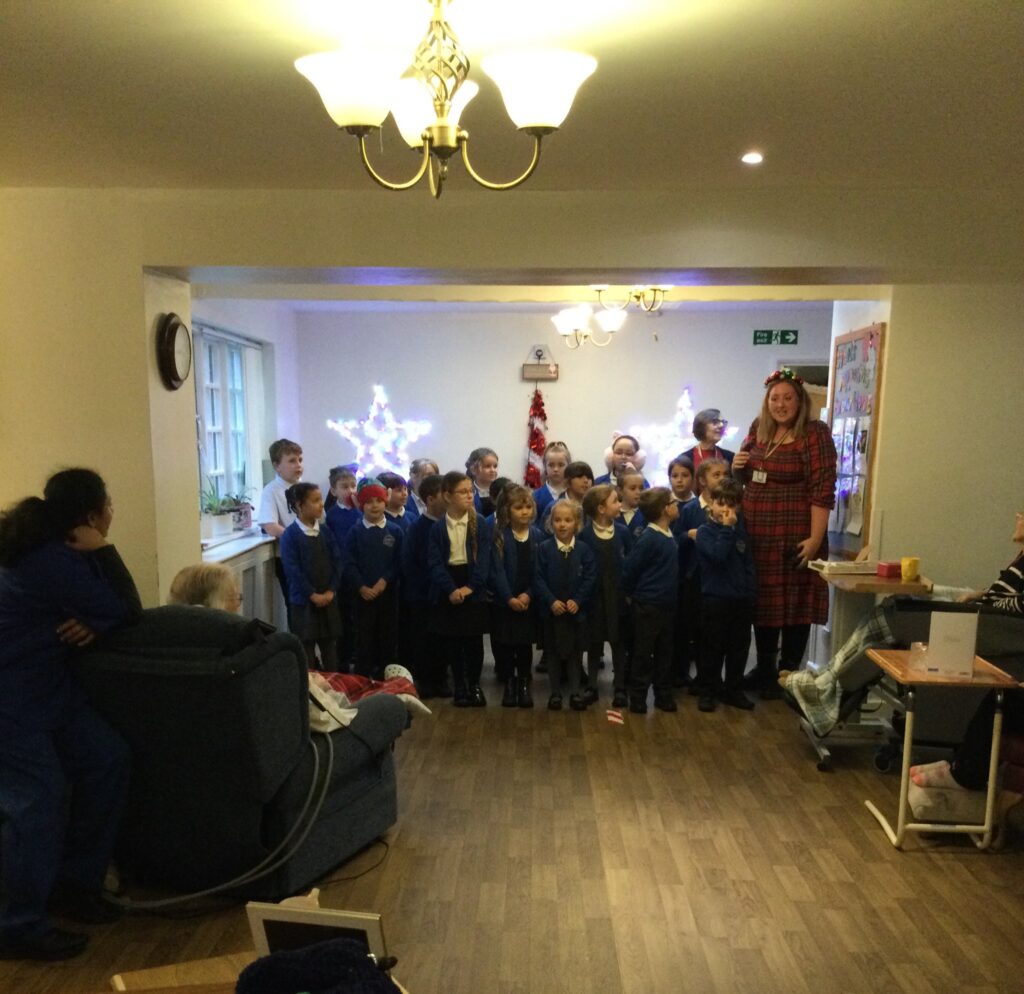 Uphill choir spreads festive cheer