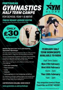 GymClubs - February Half term workshops