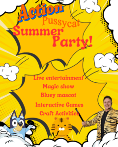 Action Pussycat has lots to keep your family busy this summer